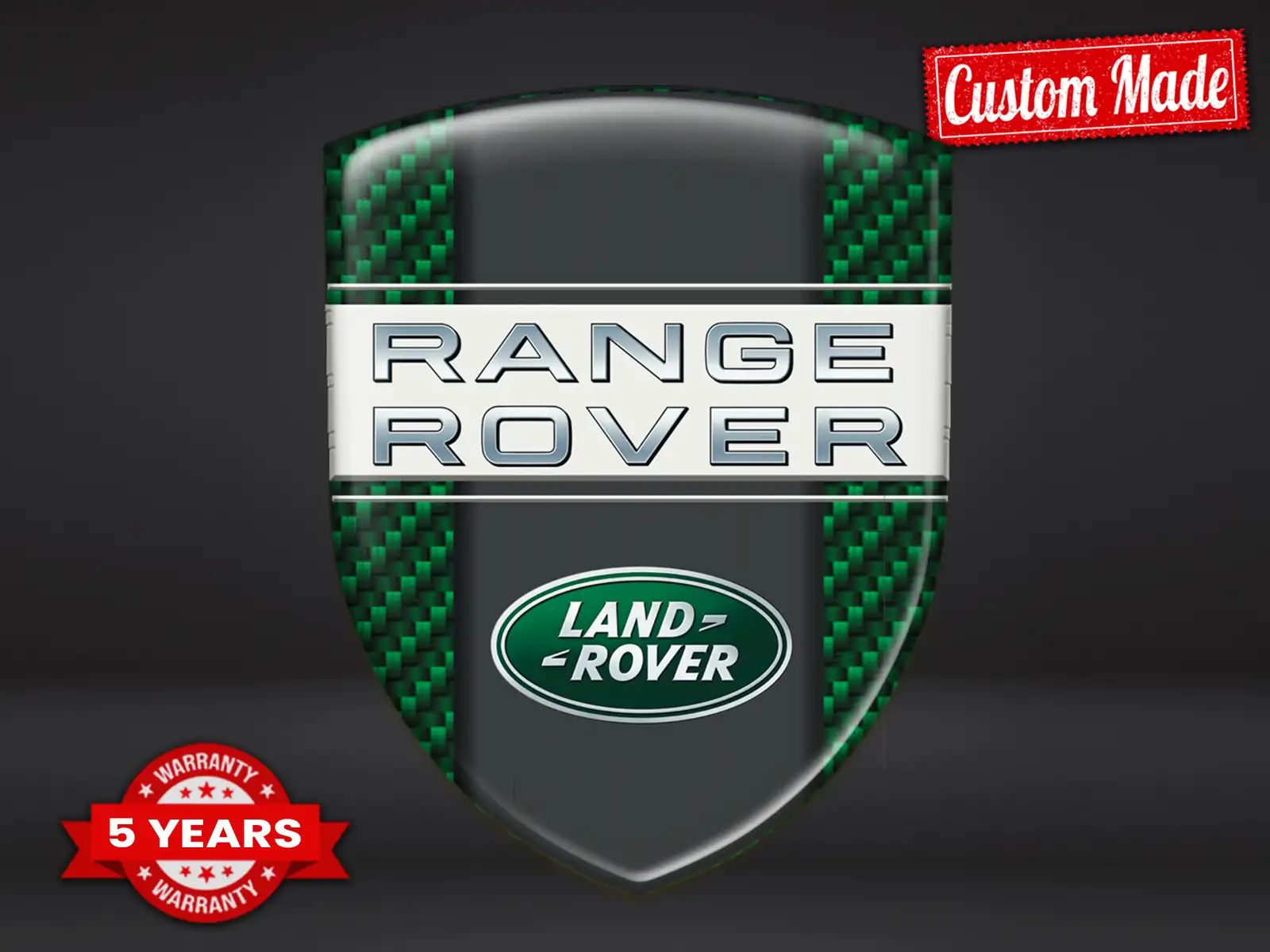 Land Rover Emblema Auto Max Chic Durevole Pro Prestazioni